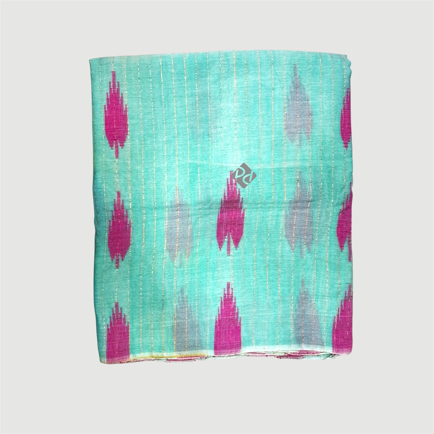 Fine Cotton Sea Green Saree